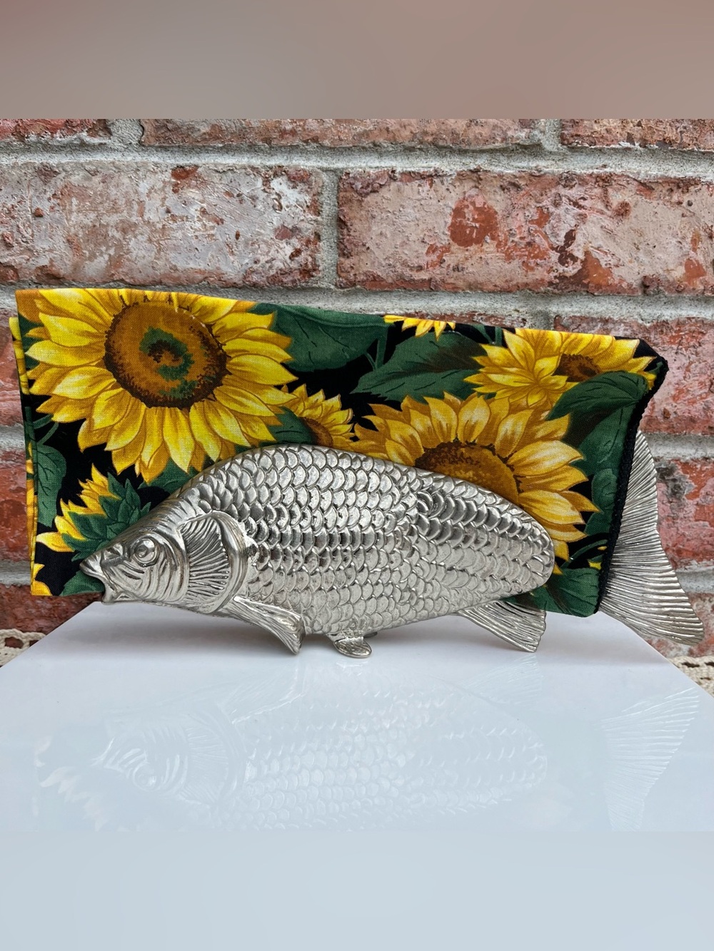 Vintage Regal Silver Plated Fish Napkin Holder Modello Depositato Made In Italy - Picture 16 of 16